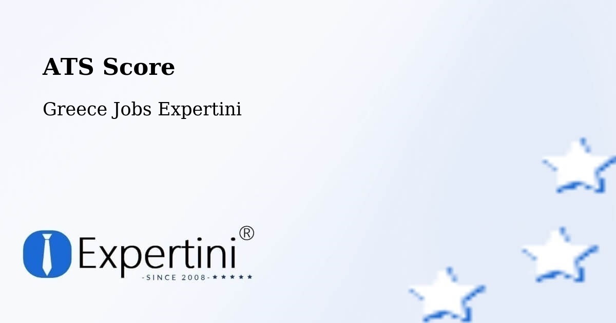 Resume ATS Score & Job Description Match Tool – Páros - Greece Jobs Expertini